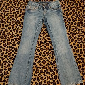 American eagle flare leg jeans